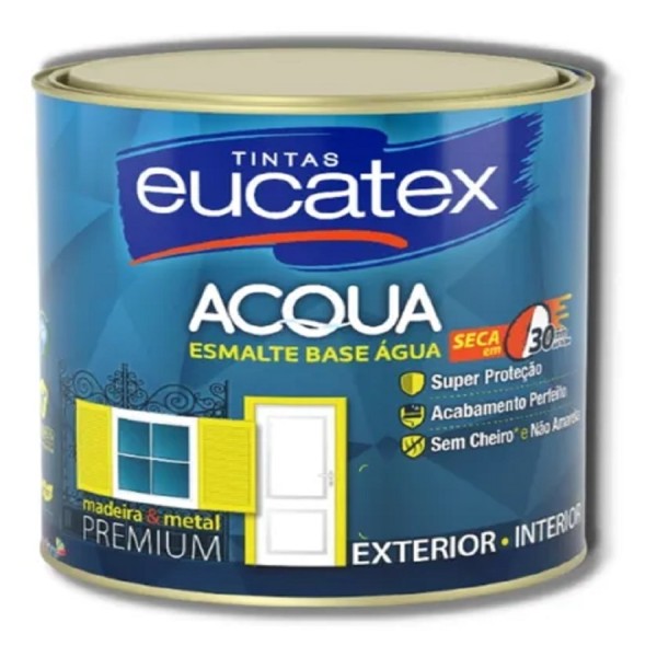 ESMALTE EUCATEX ACQUA BASE AGUA BRANCO 900ML