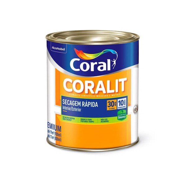 ESMALTE CORALIT BRILHANTE 900ML