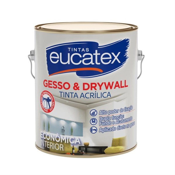 EUCATEX GESSO&DRYWALL 3,6L BRANCO