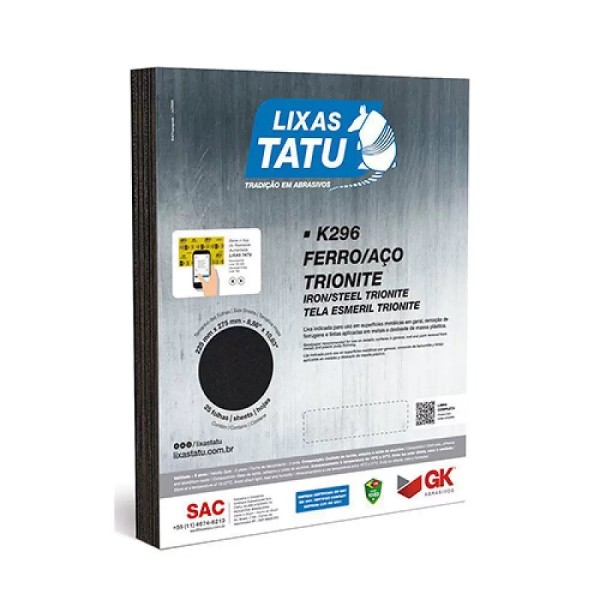 LIXA TATU FERRO 80 A 220