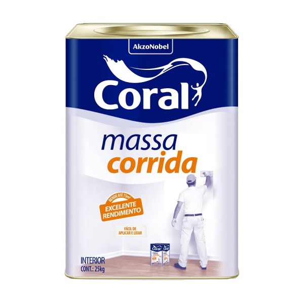 CORAL MASSA CORRIDA PVA 25KG