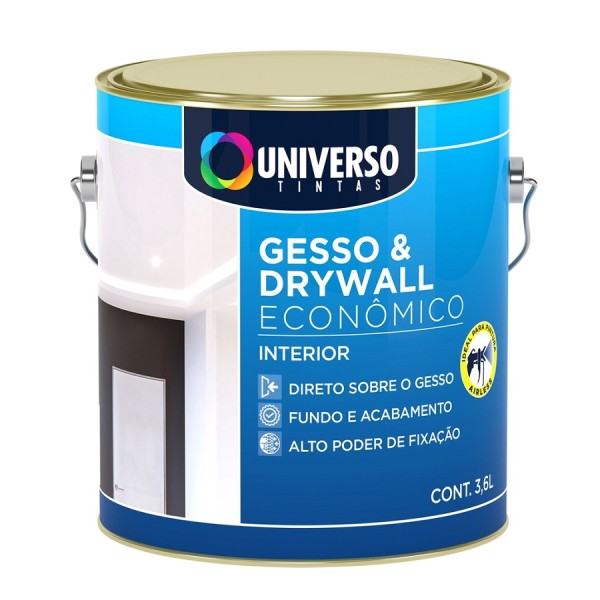 UNIVERSO GESSO&DRYWALL 3,6L BRANCO