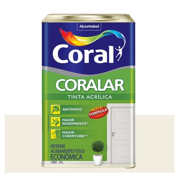 CORAL CORALAR ACRÍLICO PROFISSIONAL 18L