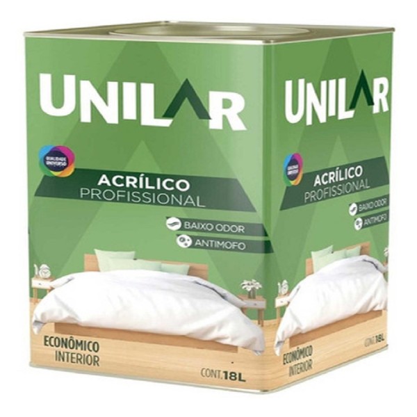 UNILAR ACRÍLICO PROFISSIONAL 18l BRANCO